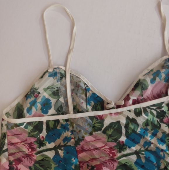 Victoria's Secret Vtg Y2K Cami Crop Tank Top Small - Picture 3 of 7